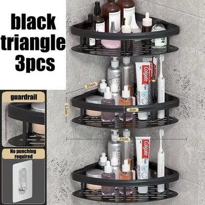 Wall mounted shower shampoo rack bathroom rack towel rack diamond free stand tripod wall hanging corner rectangular stand - 𝐝𝐮𝐯𝐥𝐚𝐬𝐡𝐨𝐩.𝐜𝐨𝐦