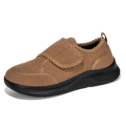 Winter and Autumn Wide - Fit Fleece - Lined Warm Shoes for Elderly Extra - Wide and Extra - Thick Rehabilitation Shoes for Broad Feet and Swollen Feet Walking Shoes - 𝐝𝐮𝐯𝐥𝐚𝐬𝐡𝐨𝐩.𝐜𝐨𝐦