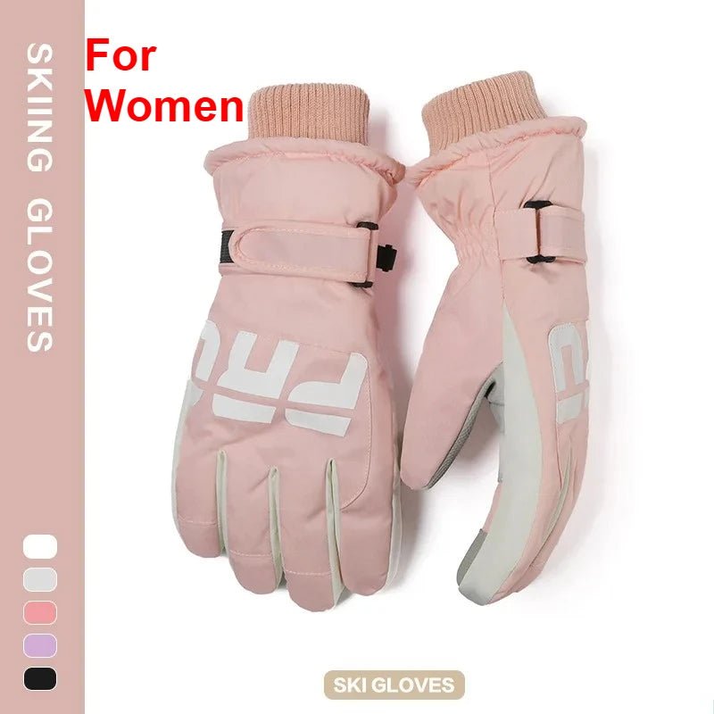 Winter Cycling Gloves Non Slip Touch Ski Gloves Snowboard Accessories Waterproof Pocket Warm Men's and Women's Thermal Gloves - 𝐃𝐔𝐕𝐋𝐀𝐒𝐇𝐎𝐏
