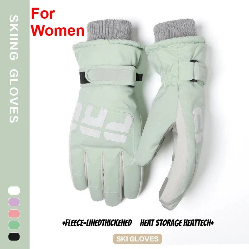 Winter Cycling Gloves Non Slip Touch Ski Gloves Snowboard Accessories Waterproof Pocket Warm Men's and Women's Thermal Gloves - 𝐃𝐔𝐕𝐋𝐀𝐒𝐇𝐎𝐏