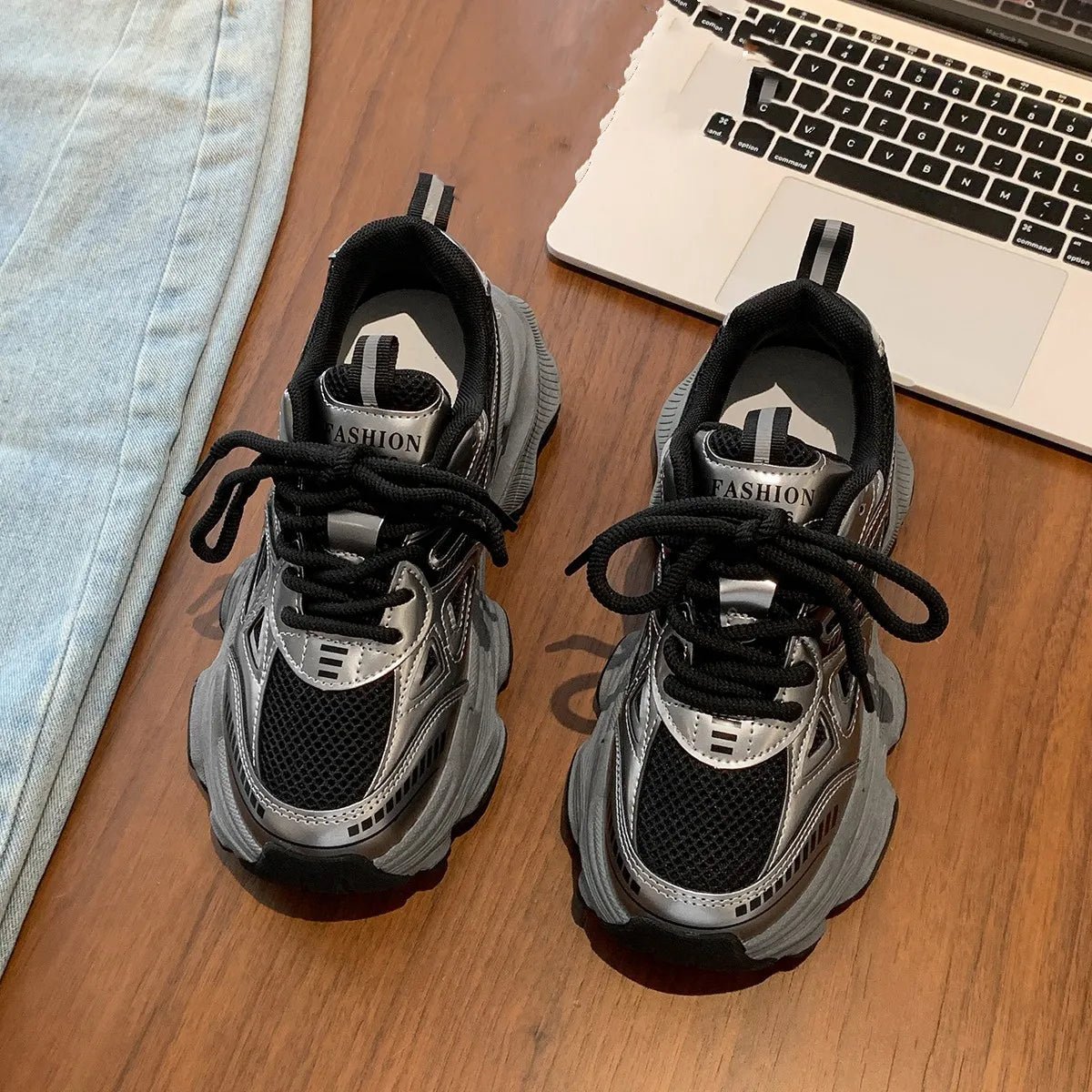 Women Platform Sneakers Autumn Winter New Height Increase Outdoor Non Slip Vulcanized Shoes Comfortable Plush Warm Casual Shoes - 𝐃𝐔𝐕𝐋𝐀𝐒𝐇𝐎𝐏