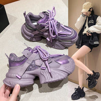 Women's new thick - soled height - increasing dad shoes for small people with versatile platform soles - 𝐃𝐔𝐕𝐋𝐀𝐒𝐇𝐎𝐏