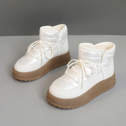 Women's Shoes New Winter Warm Fleece Lined High Top Thick Sole Elevated Cotton Shoes - 𝐝𝐮𝐯𝐥𝐚𝐬𝐡𝐨𝐩.𝐜𝐨𝐦