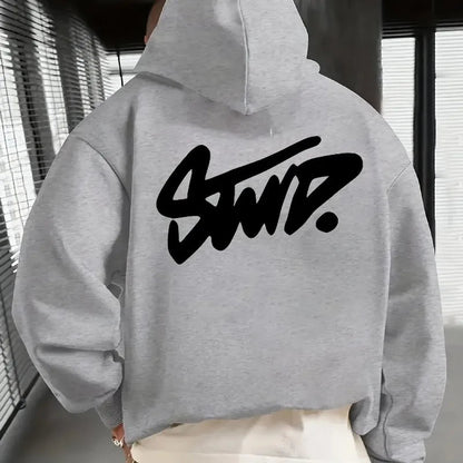 Y2K men's daily casual warm fashion personalized long sleeved hooded high - end classic popular solid color men's pullover - 𝐃𝐔𝐕𝐋𝐀𝐒𝐇𝐎𝐏