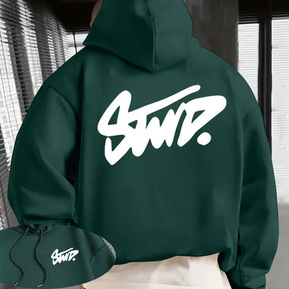 Y2K men's daily casual warm fashion personalized long sleeved hooded high - end classic popular solid color men's pullover - 𝐃𝐔𝐕𝐋𝐀𝐒𝐇𝐎𝐏